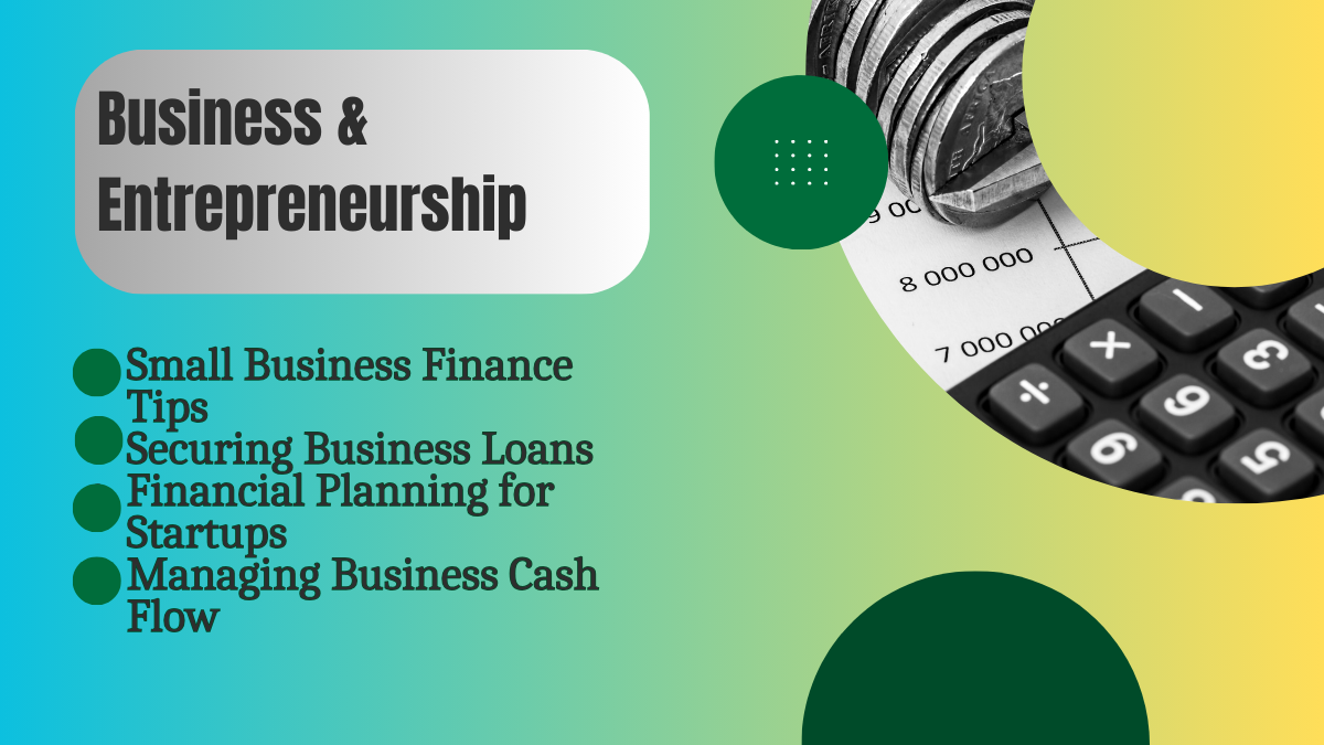 Entrepreneurship and Business Finance